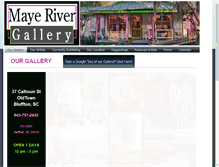 Tablet Screenshot of mayerivergallery.com